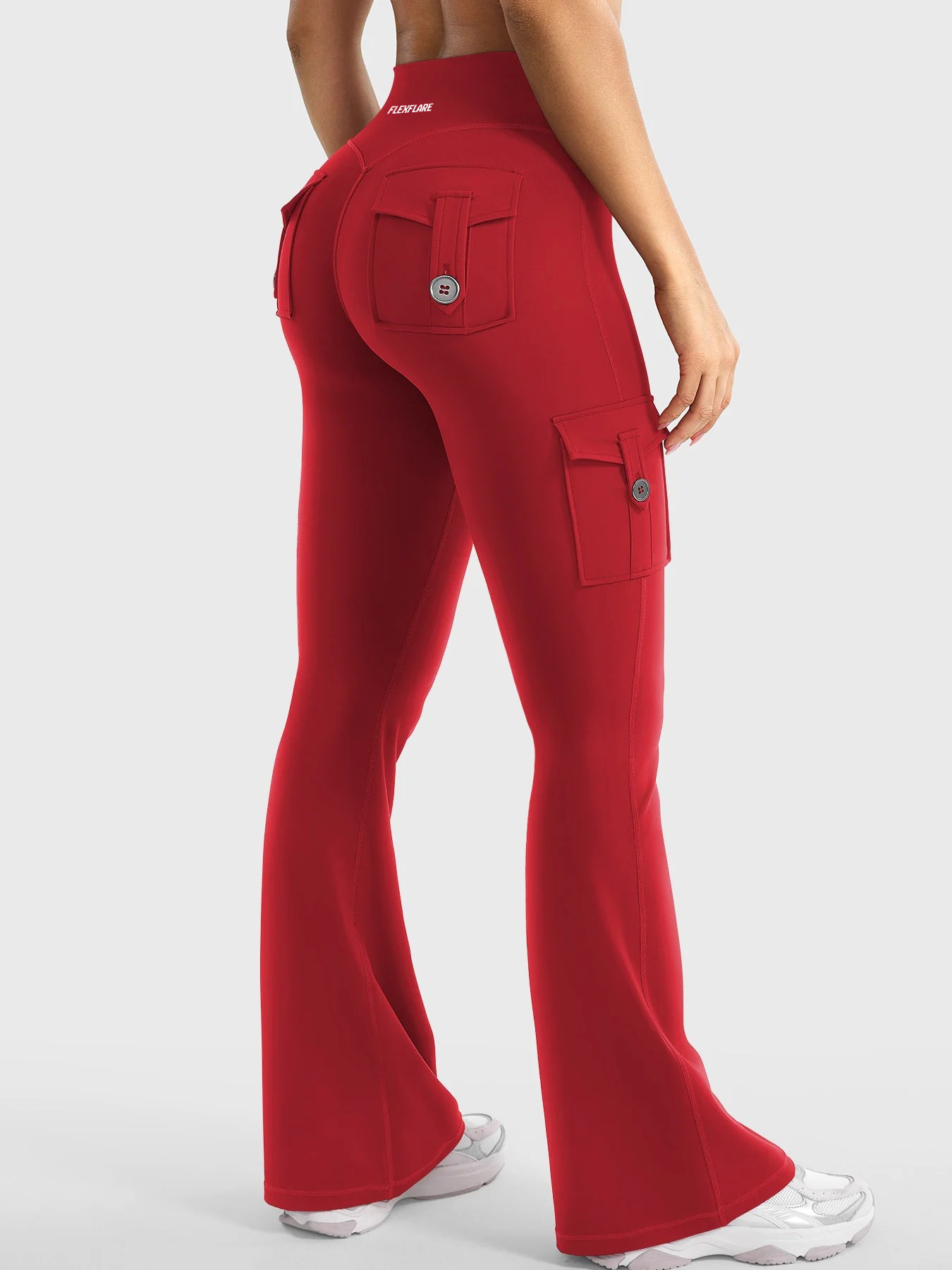 FlexFlare | Cargo Legging - Rood