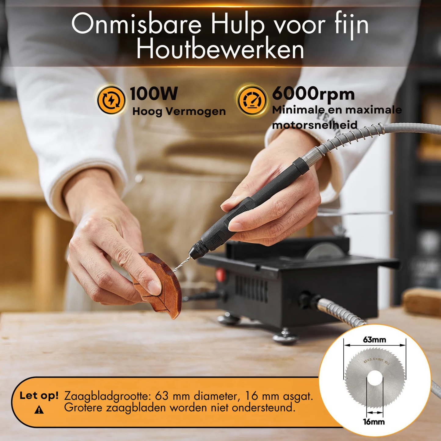 Compacte Multifunctionele Tafelzaag