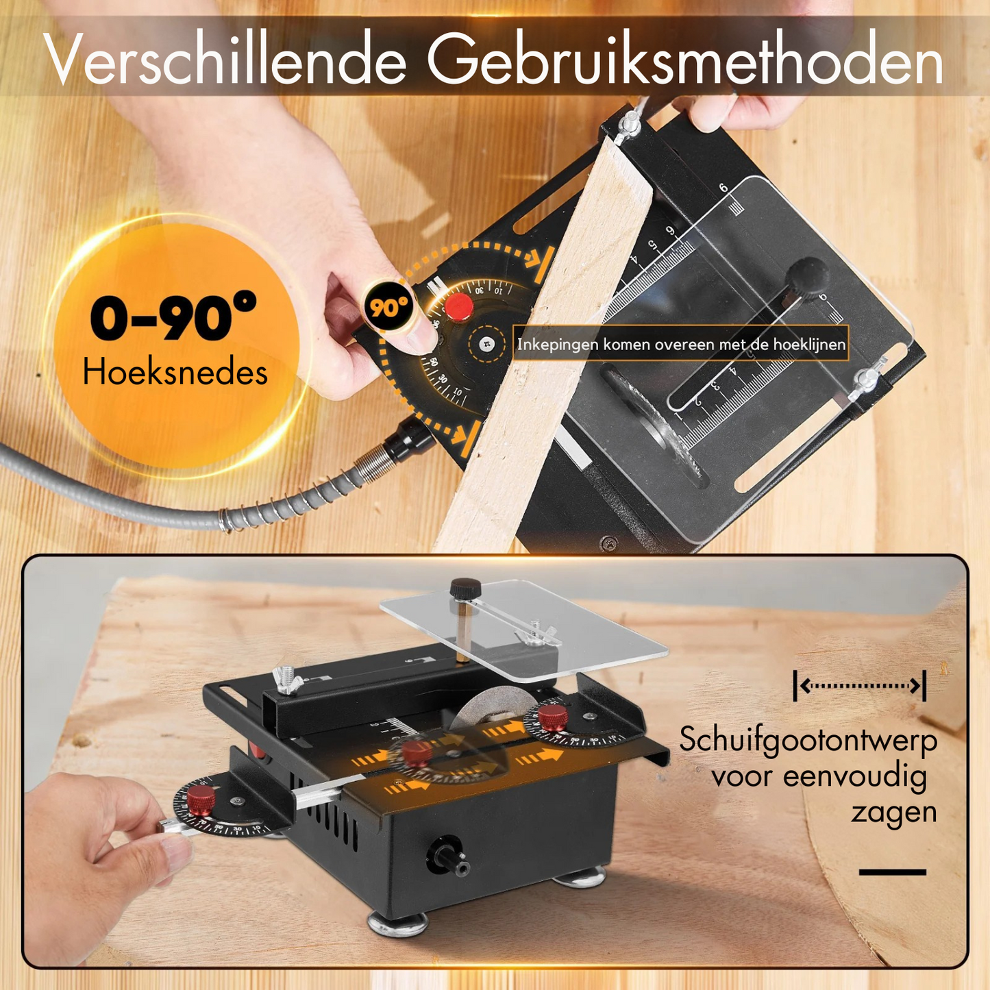 Compacte Multifunctionele Tafelzaag
