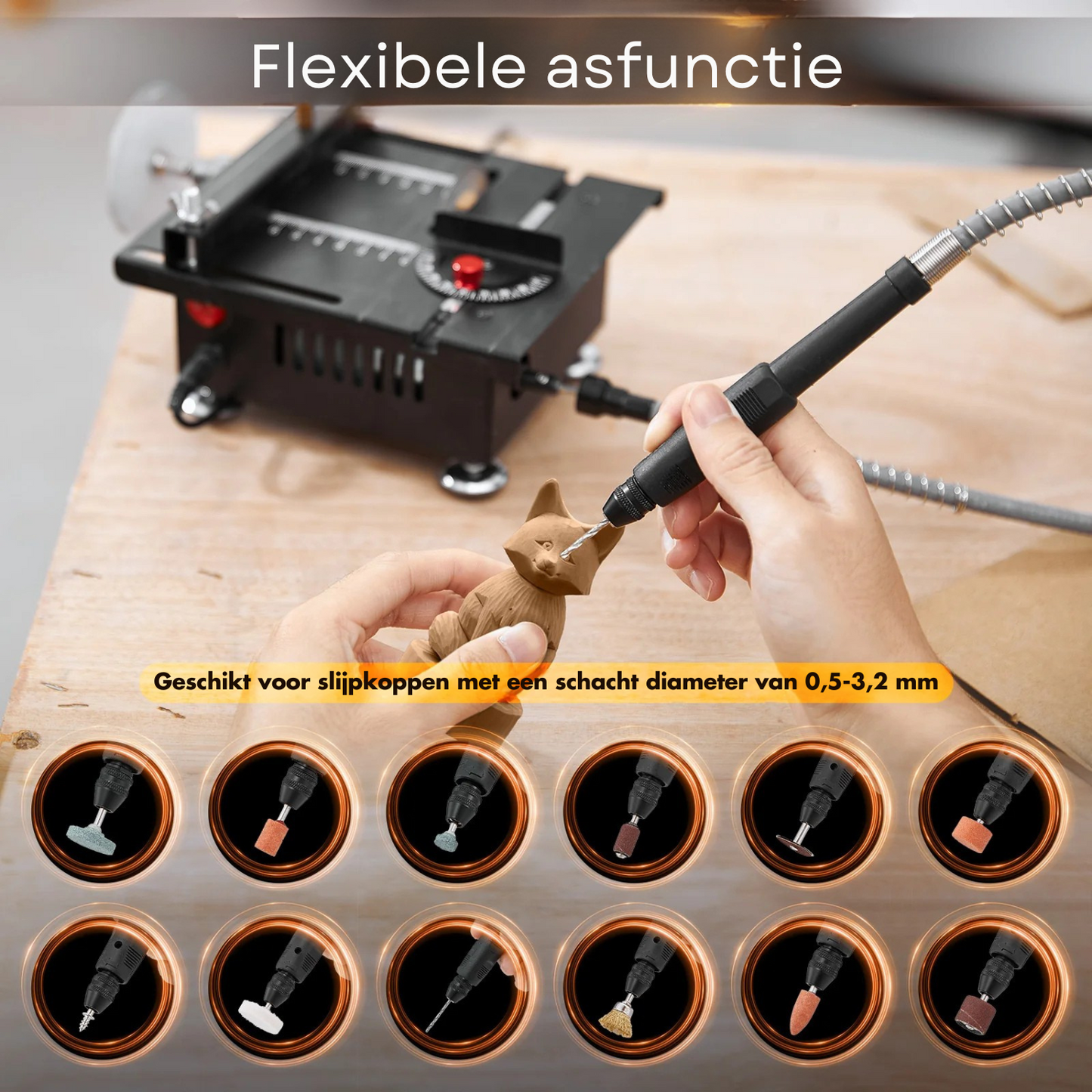 Compacte Multifunctionele Tafelzaag