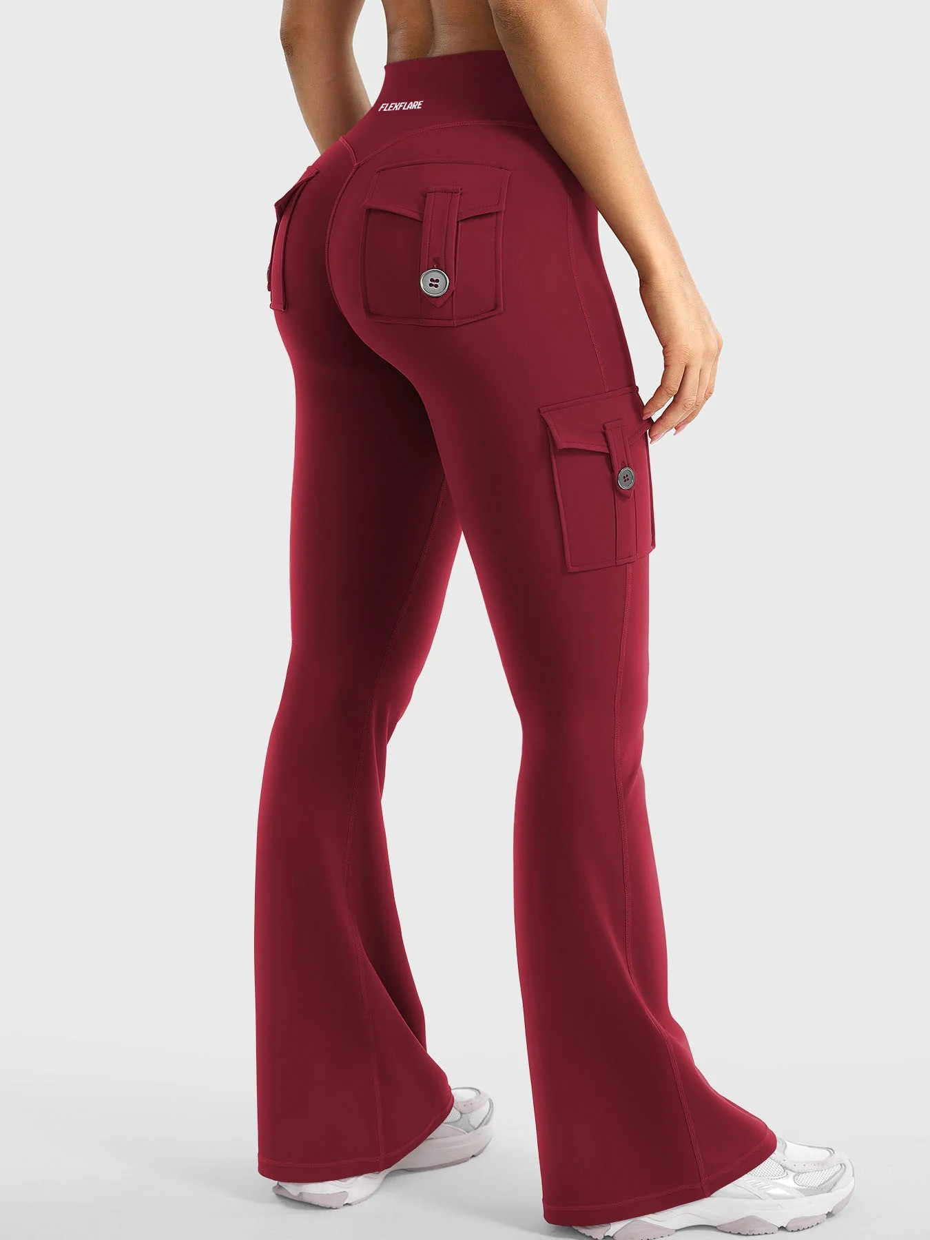 FlexFlare | Cargo Legging - Wijnrood