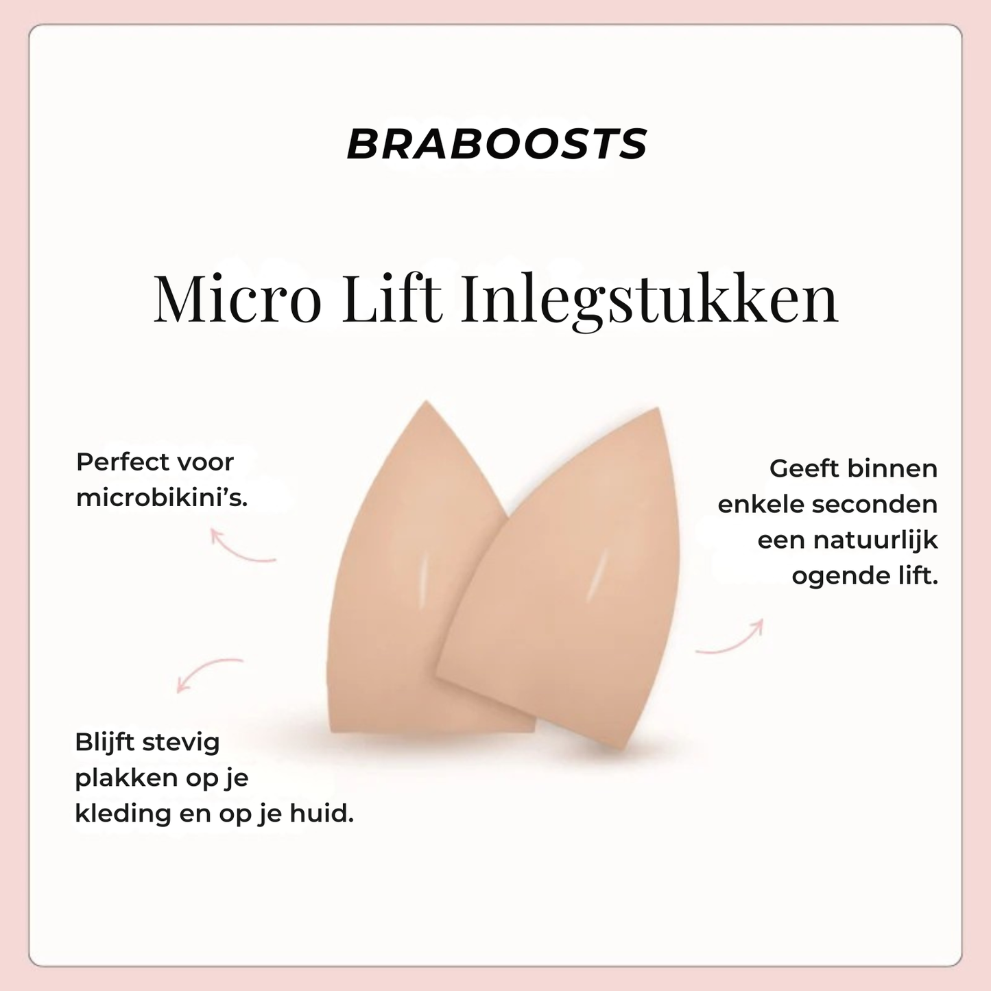 Micro lift Inserts (2 paar)