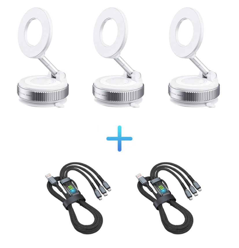 360° Verstelbare Vacuüm Magnetische Telefoonhouder