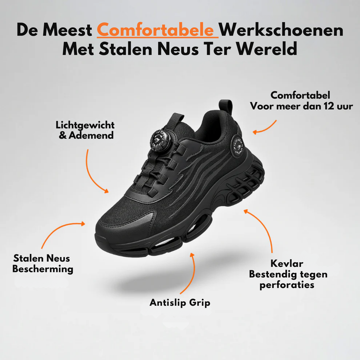 SteelWalkers – De meest comfortabele S3 werkschoenen