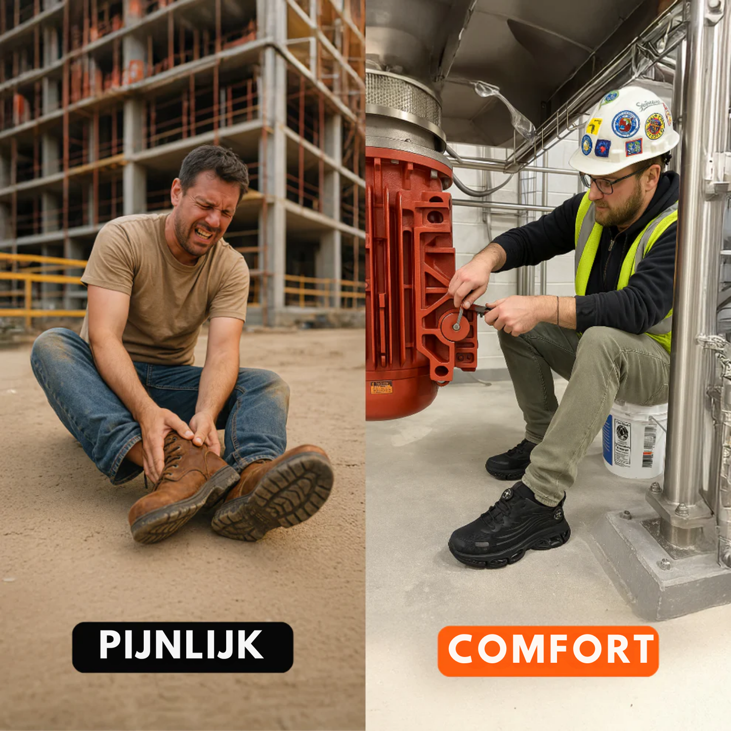 SteelWalkers – De meest comfortabele S3 werkschoenen