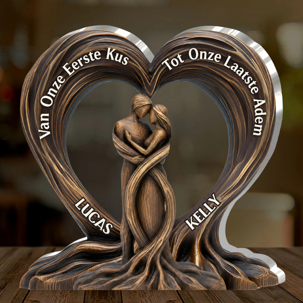 AcrylicFaith | Silhouetgesneden plaquette