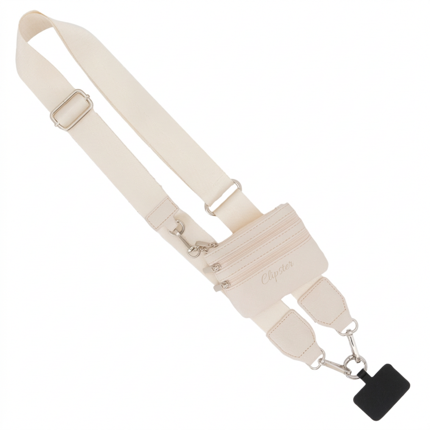 Clip & Go-riem met tasje – Neutral-collectie