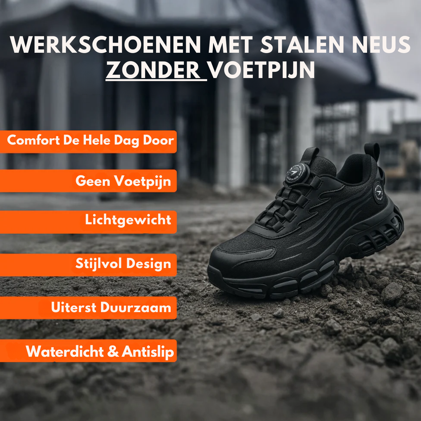 SteelWalkers – De meest comfortabele S3 werkschoenen
