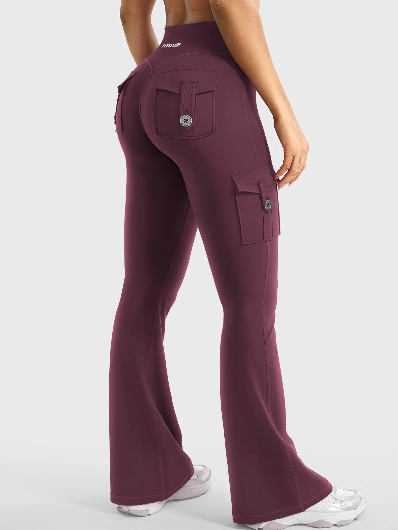 FlexFlare | Cargo Legging - Donkere Kers