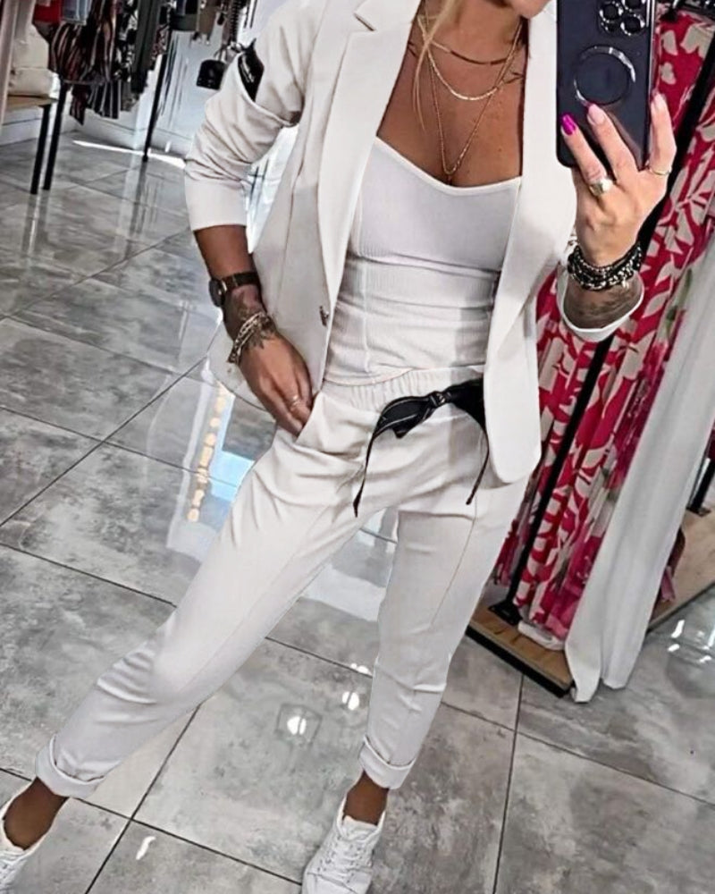 Malou Set | Top, Blazer & Broek