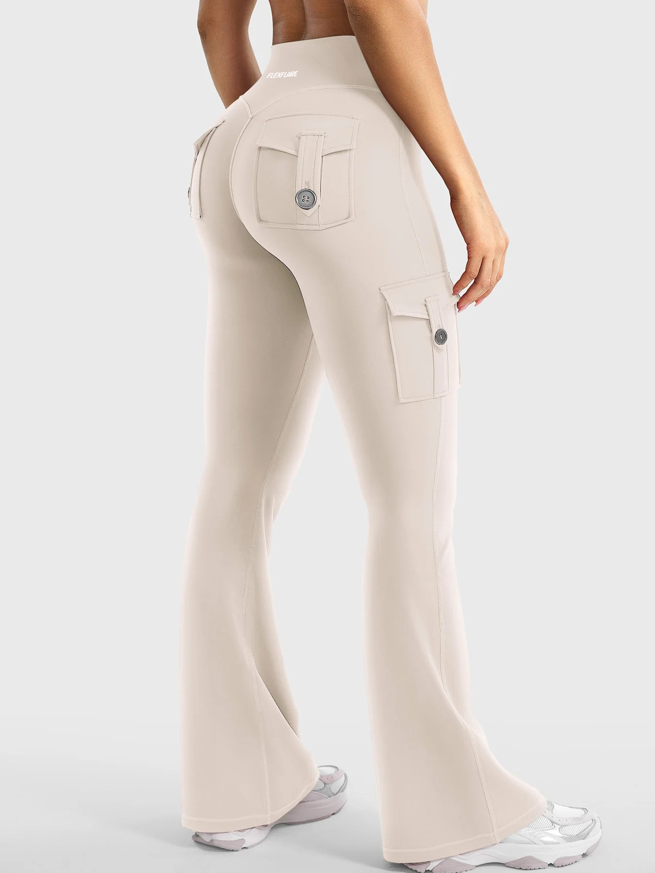 FlexFlare | Cargo Legging - Lichtkhaki