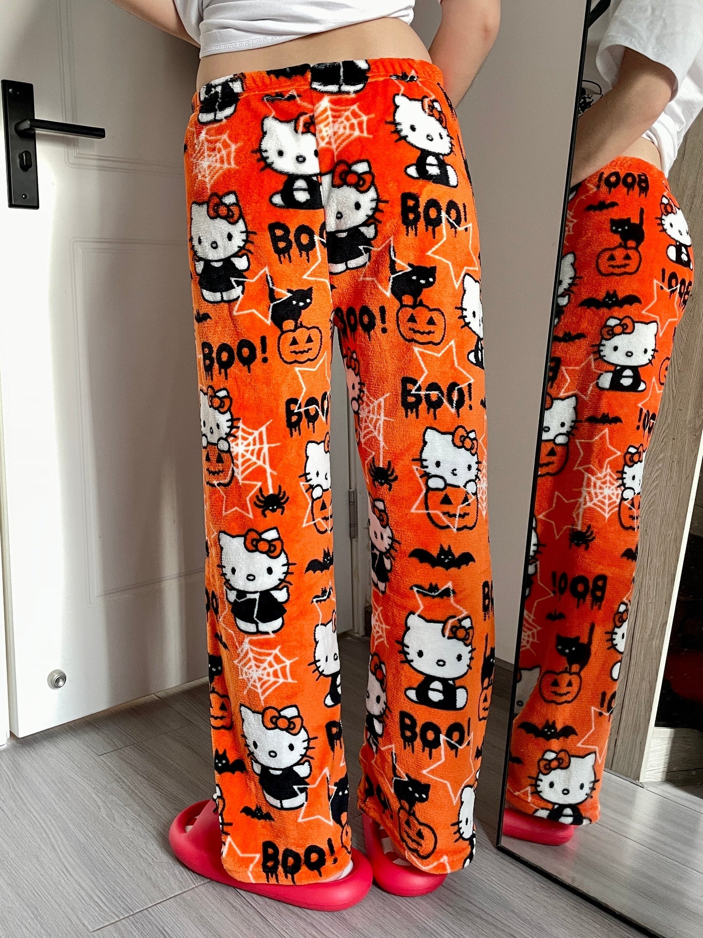 Spooky Kitty Pyjamabroek | 1+1 GRATIS