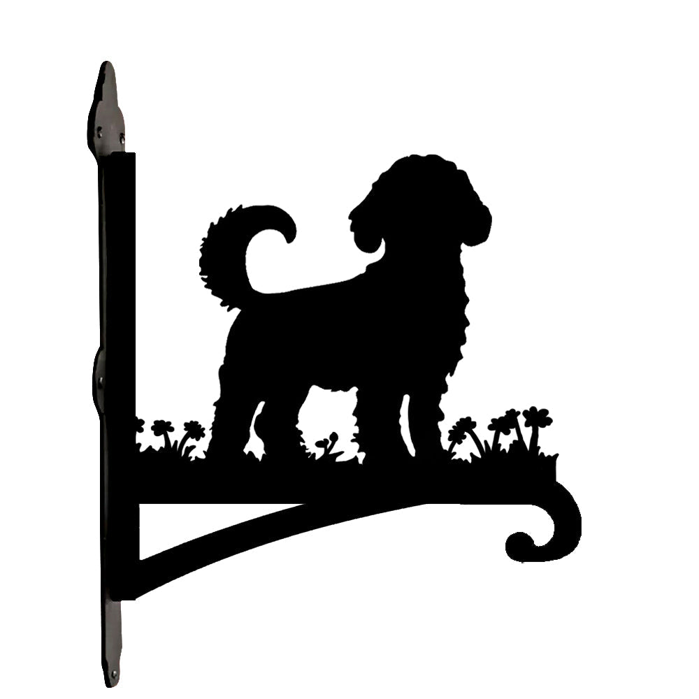 Metalen hangbeugel – Cockapoo silhouet