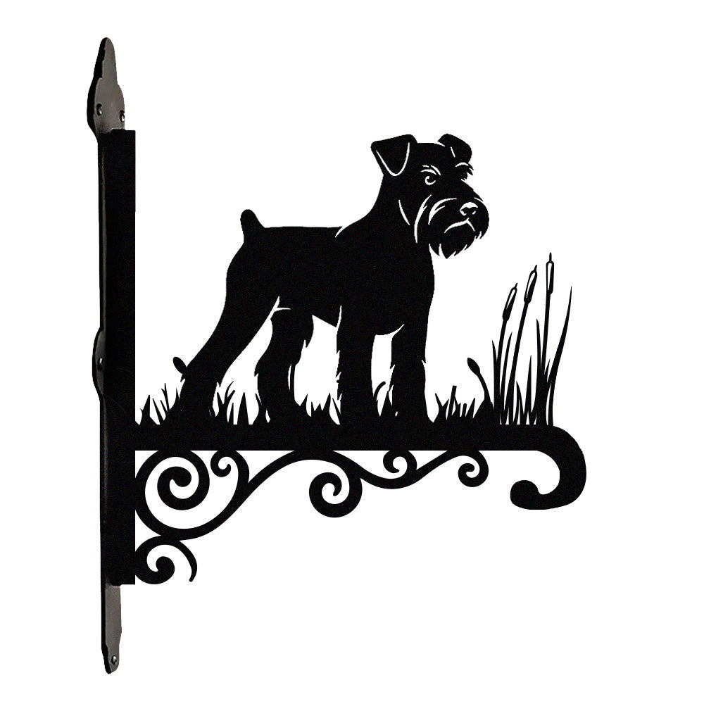 Metalen hangbeugel - Dwergschnauzer