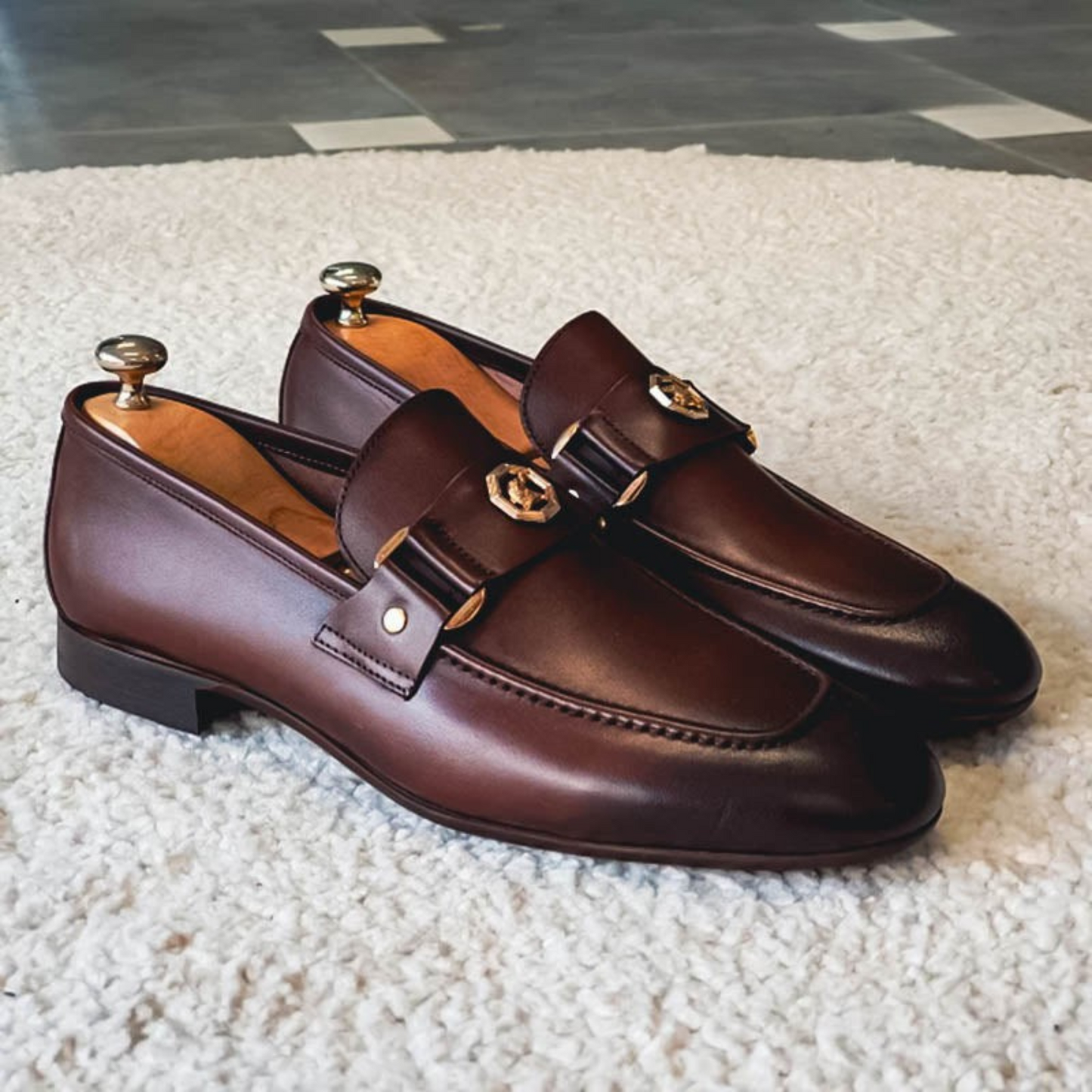 Hendson | Leren Loafers