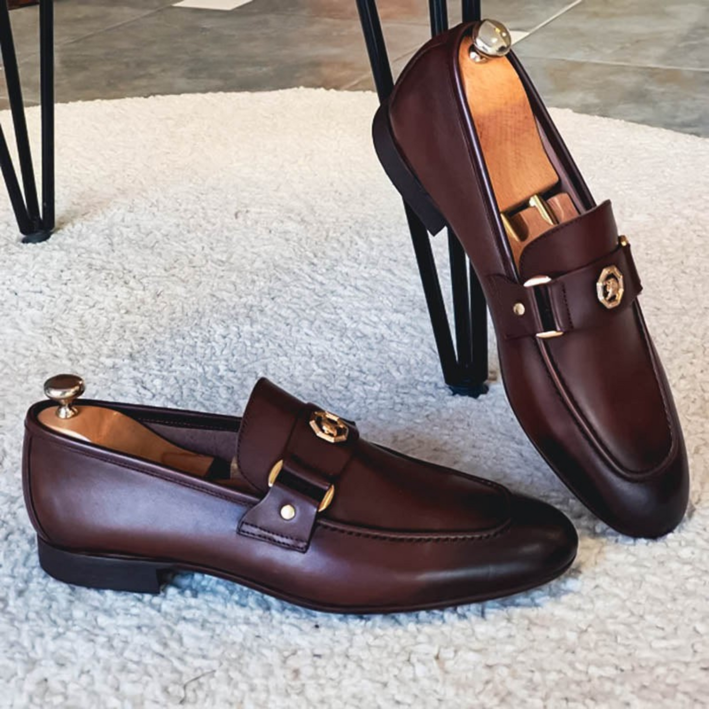 Hendson | Leren Loafers