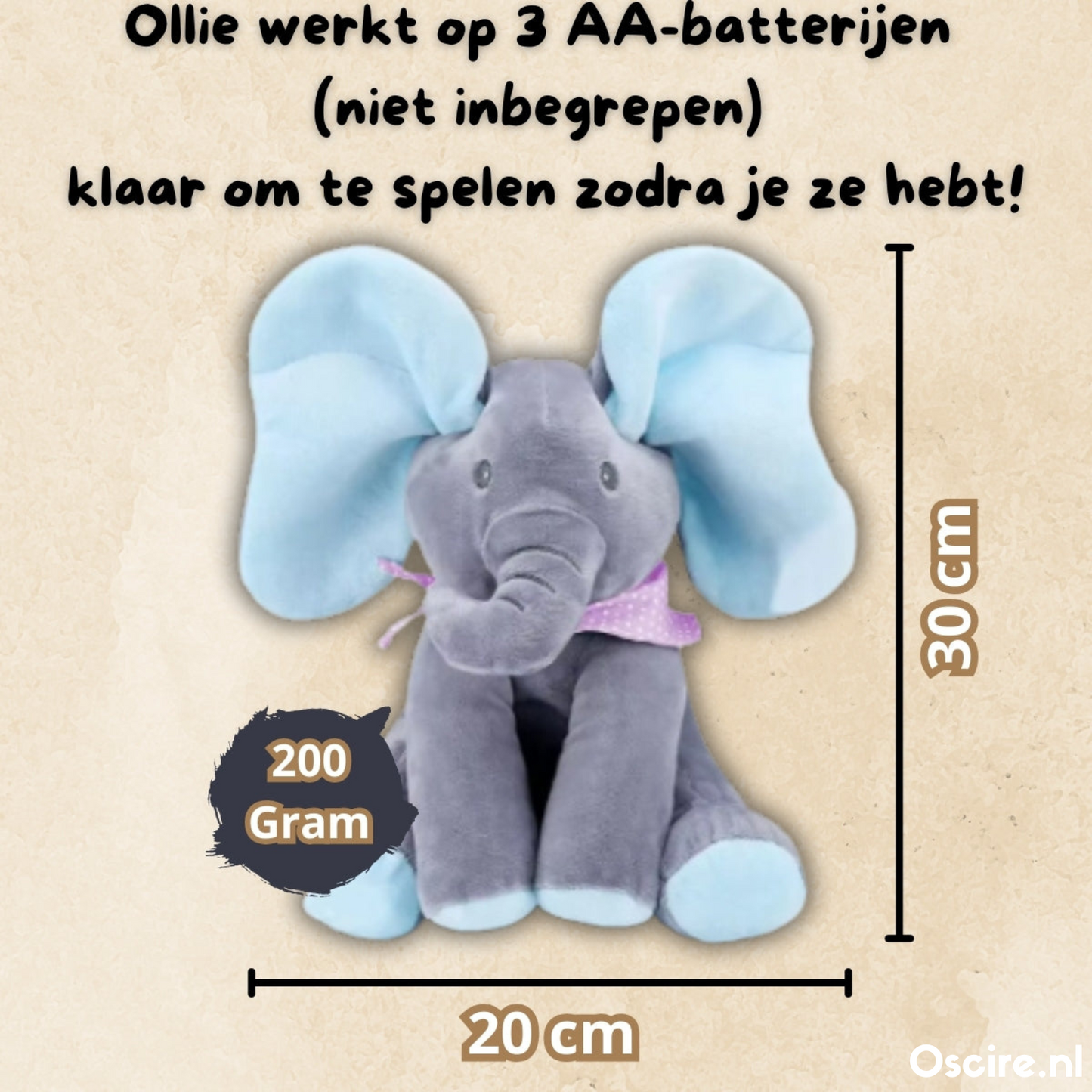 Ollie Olifant | Dé vrolijke olifantvriend