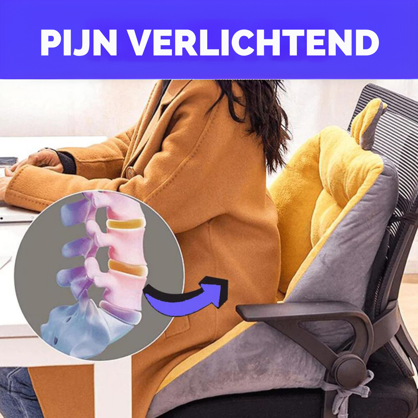 #1 Kussen voor Rugklachten