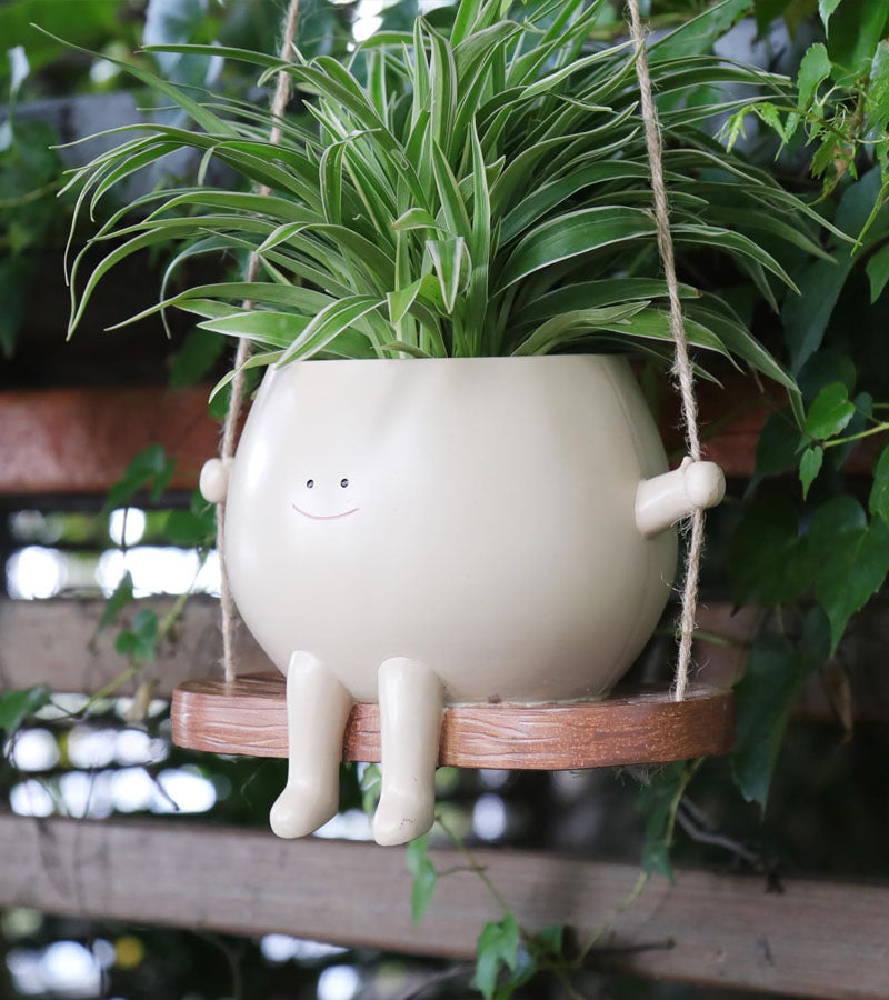 Schommelende Plantenpot
