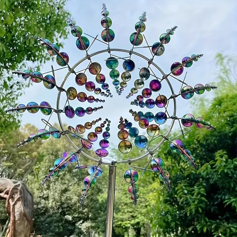 ZonneDans Windspinner — Magische Tuindecoratie met Beweging en Glans
