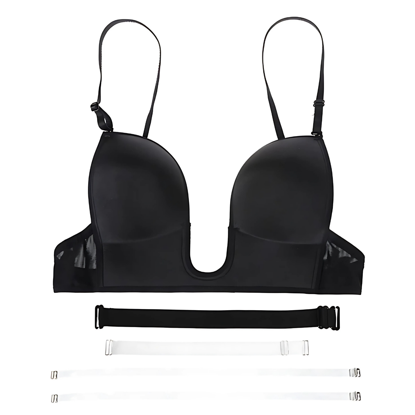 Open Rug Bh met Diepe Decolleté | Push Up & Stijlvol