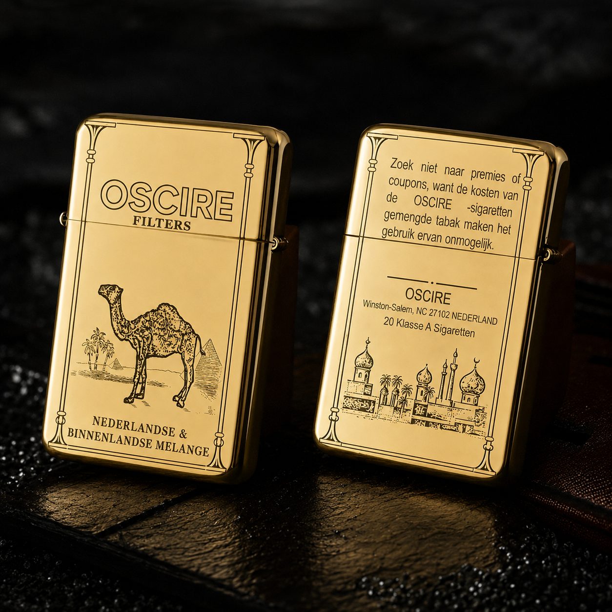 Camel vintage aansteker