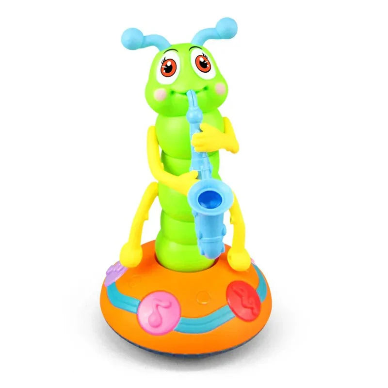 GrovyBugz | Rups met saxofoon