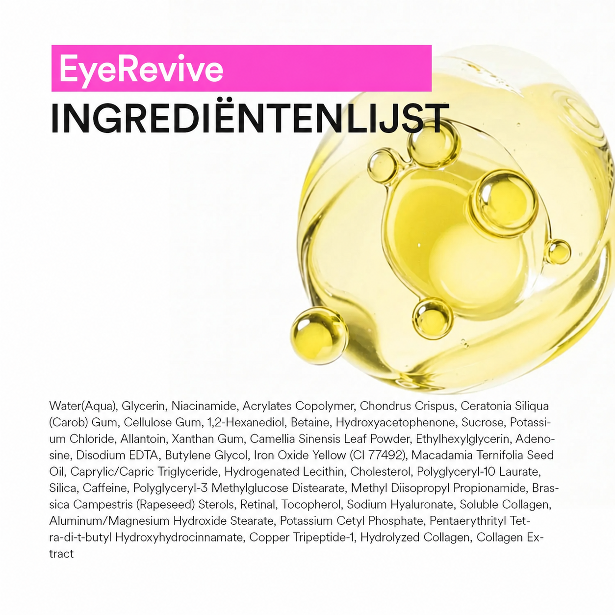 EyeRevive | Serum-to-gel oogpatches