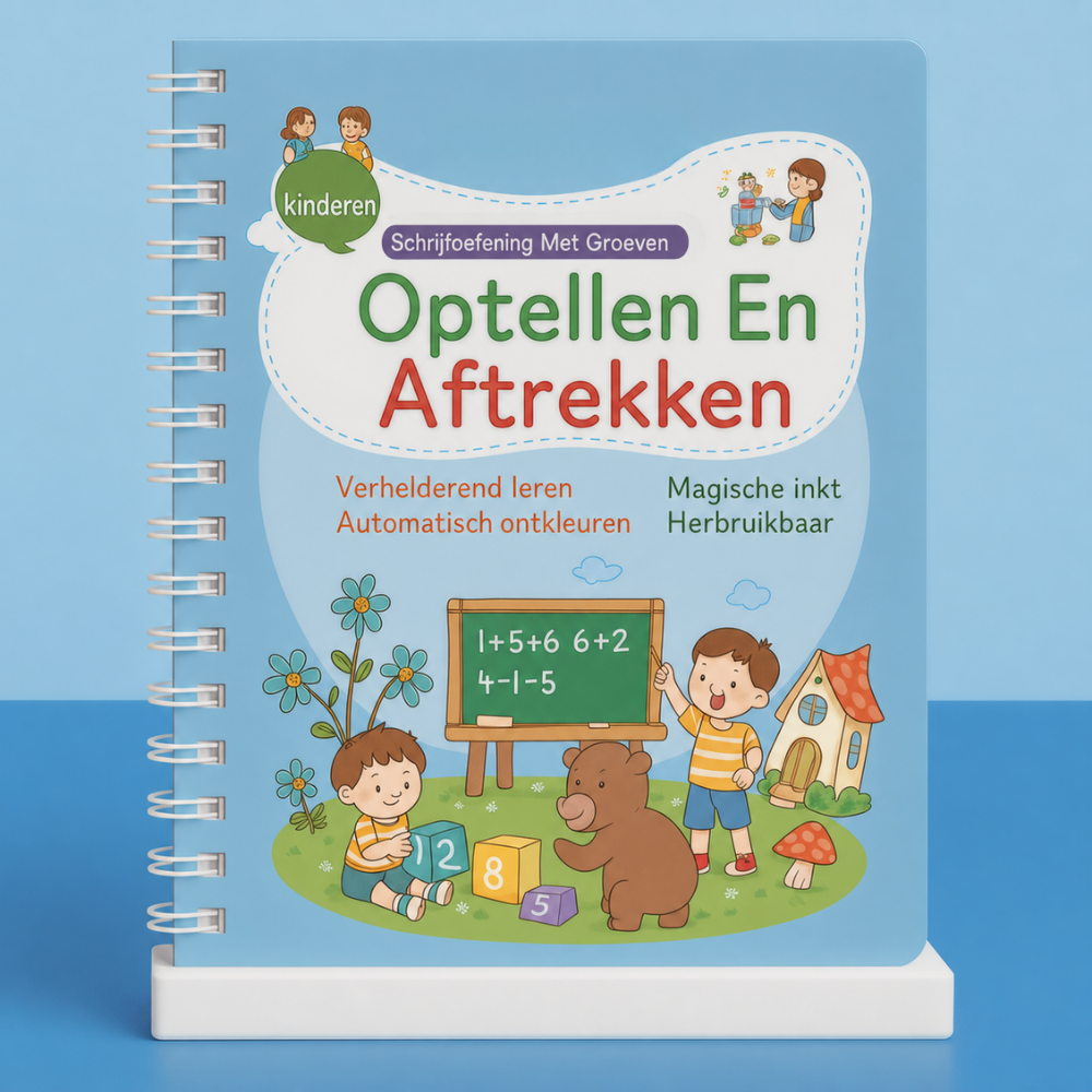 WritePro | Oefenschrift met groeven