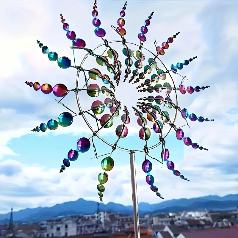 ZonneDans Windspinner — Magische Tuindecoratie met Beweging en Glans