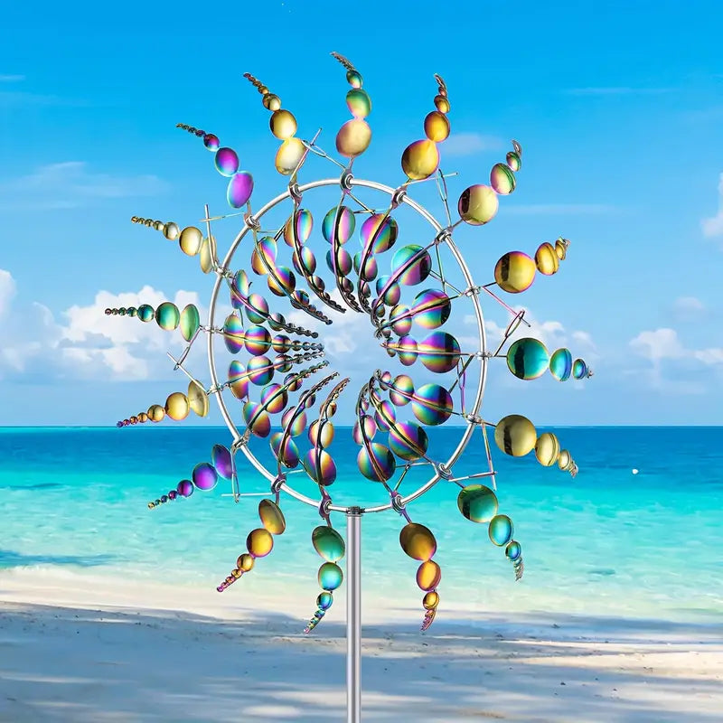ZonneDans Windspinner — Magische Tuindecoratie met Beweging en Glans