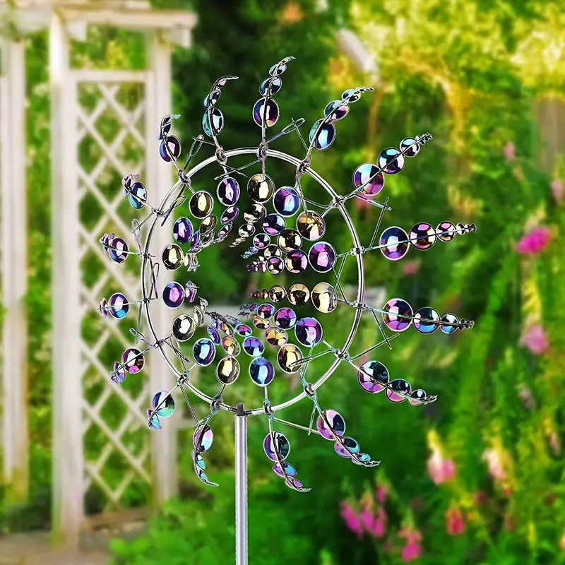 ZonneDans Windspinner — Magische Tuindecoratie met Beweging en Glans