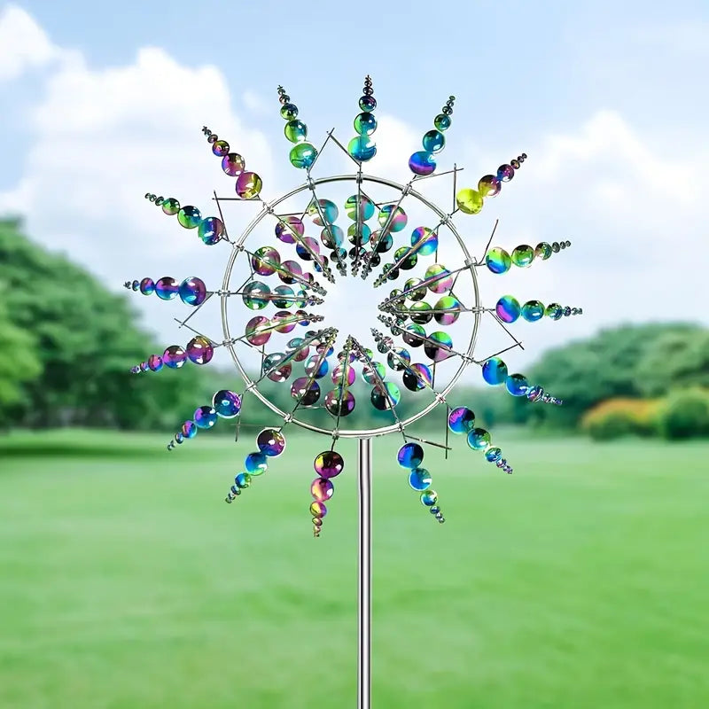ZonneDans Windspinner — Magische Tuindecoratie met Beweging en Glans