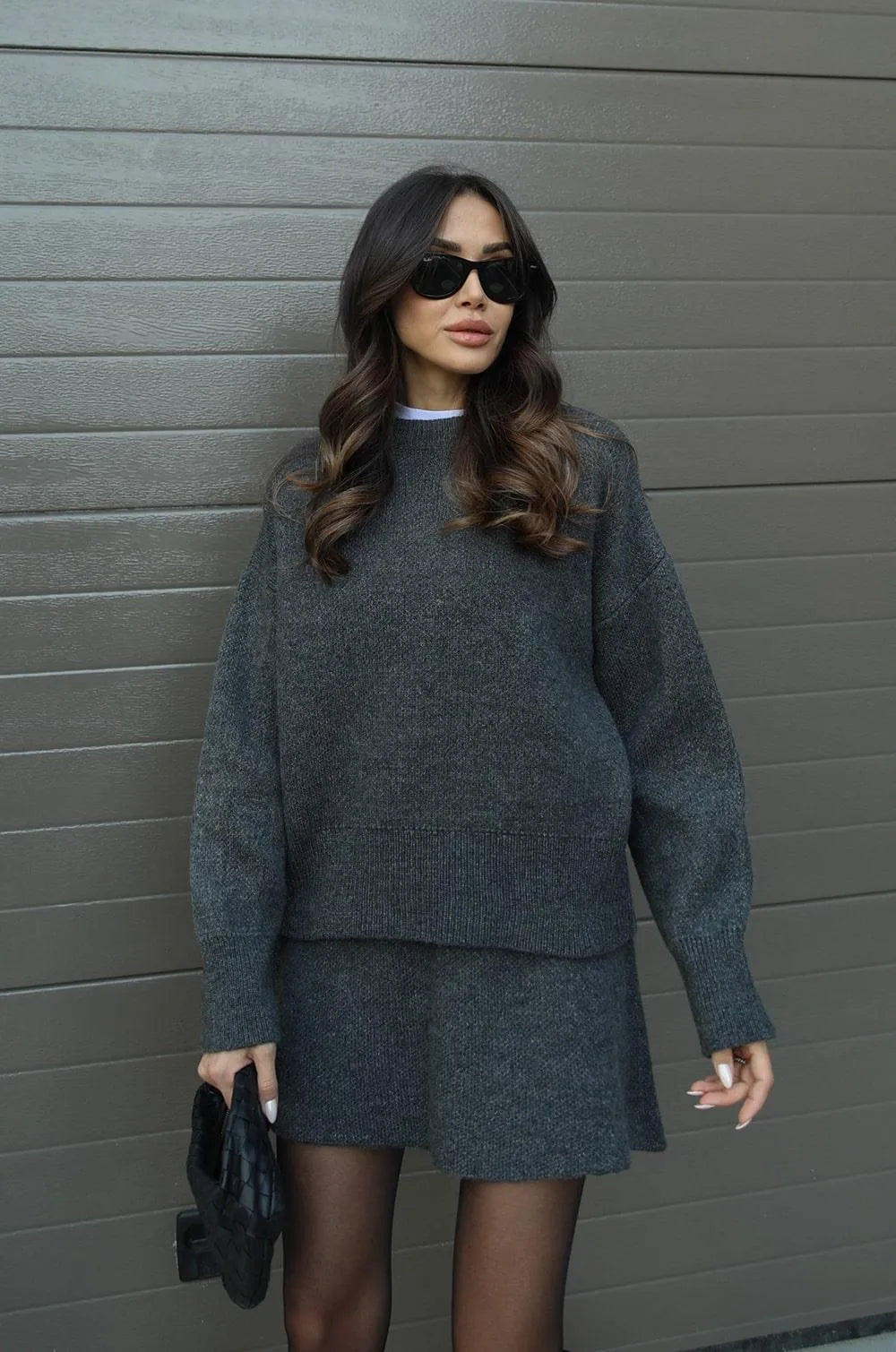 Sweater & Skirt Set | + GRATIS Fleece Panty