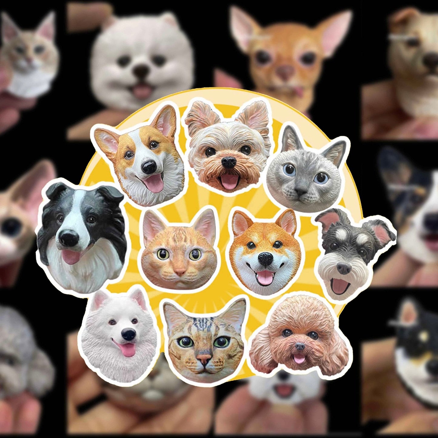 FiguraPet | Gepersonaliseerde Huisdier Magneet