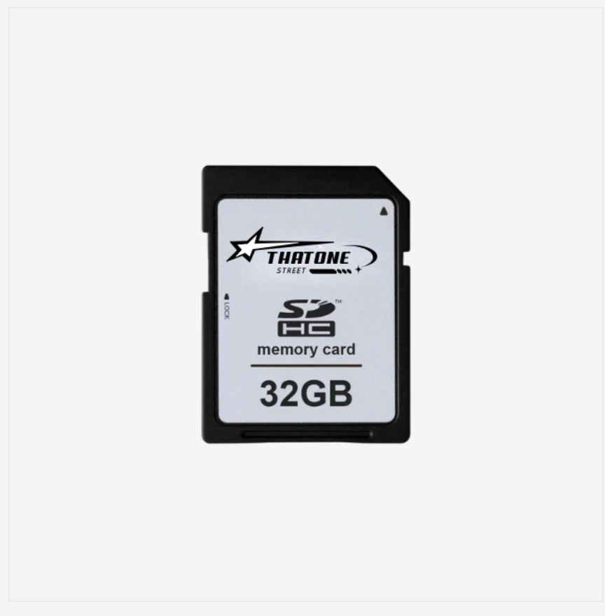 SD-kaart – 32 GB (30+ uur aan video’s)