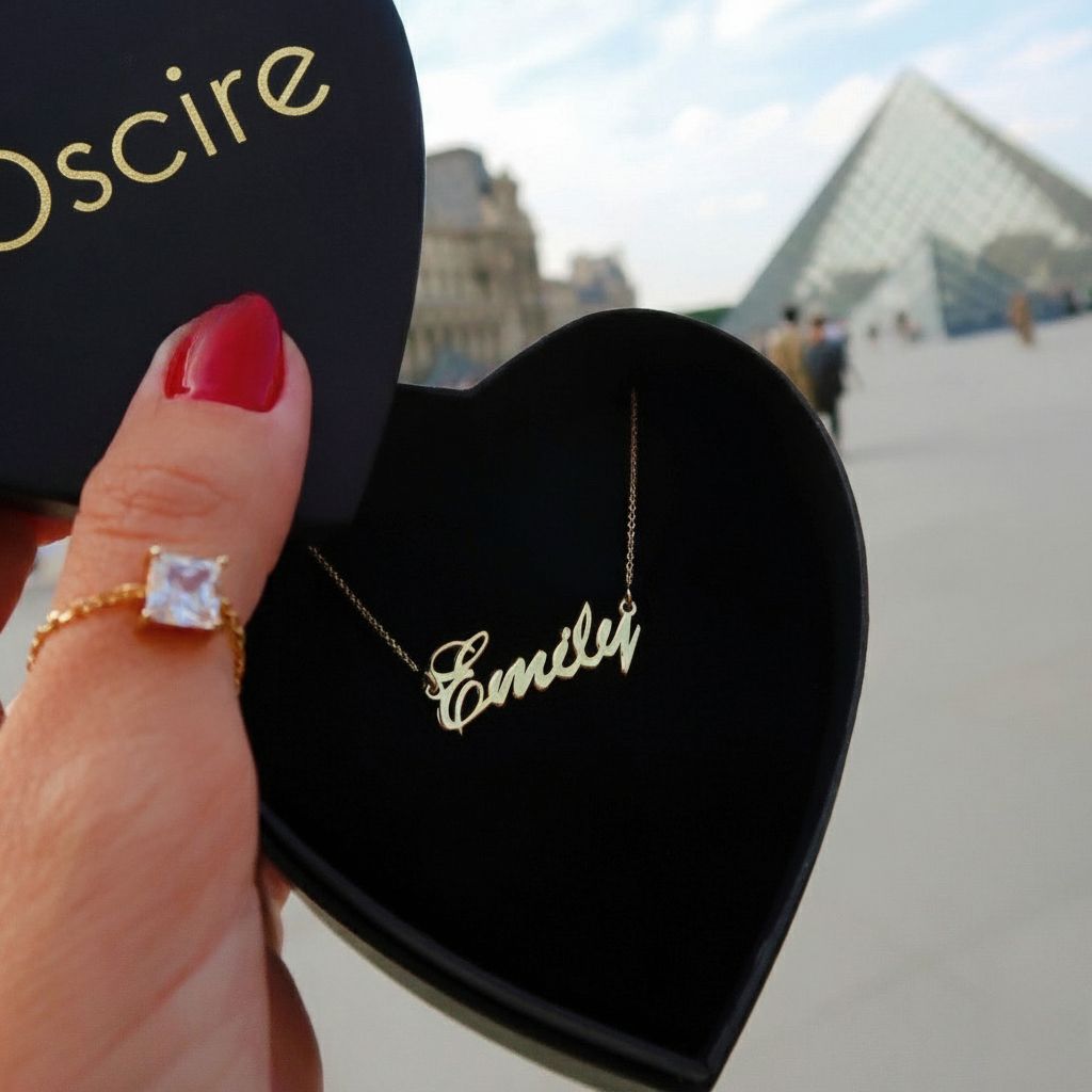 Gepersonaliseerde Naamketting – Handgemaakt in Verguld Zilver (925)