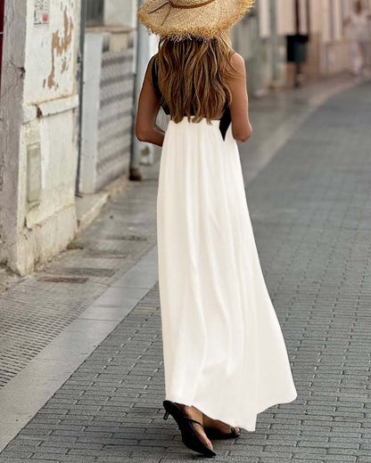 Luxe Halter Maxidress