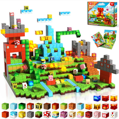 Sterrenfort - Magnetische Bouwtegels STEM Speelgoed | 2025 Glow-collectie | 2cm