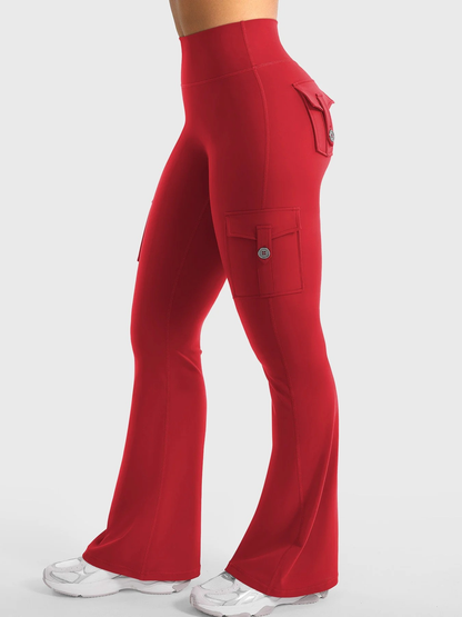 FlexFlare | Cargo Legging - Rood