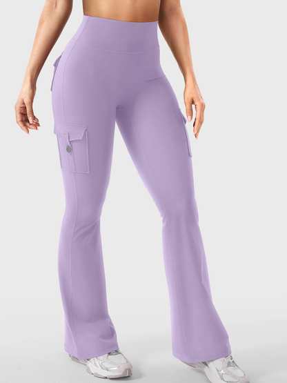 FlexFlare | Cargo Legging - Mistpaars