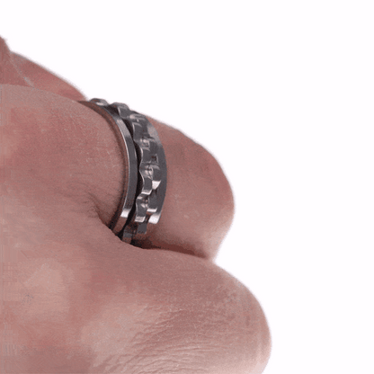 Draaiende wielring anti-spanningsring (staal 316L)