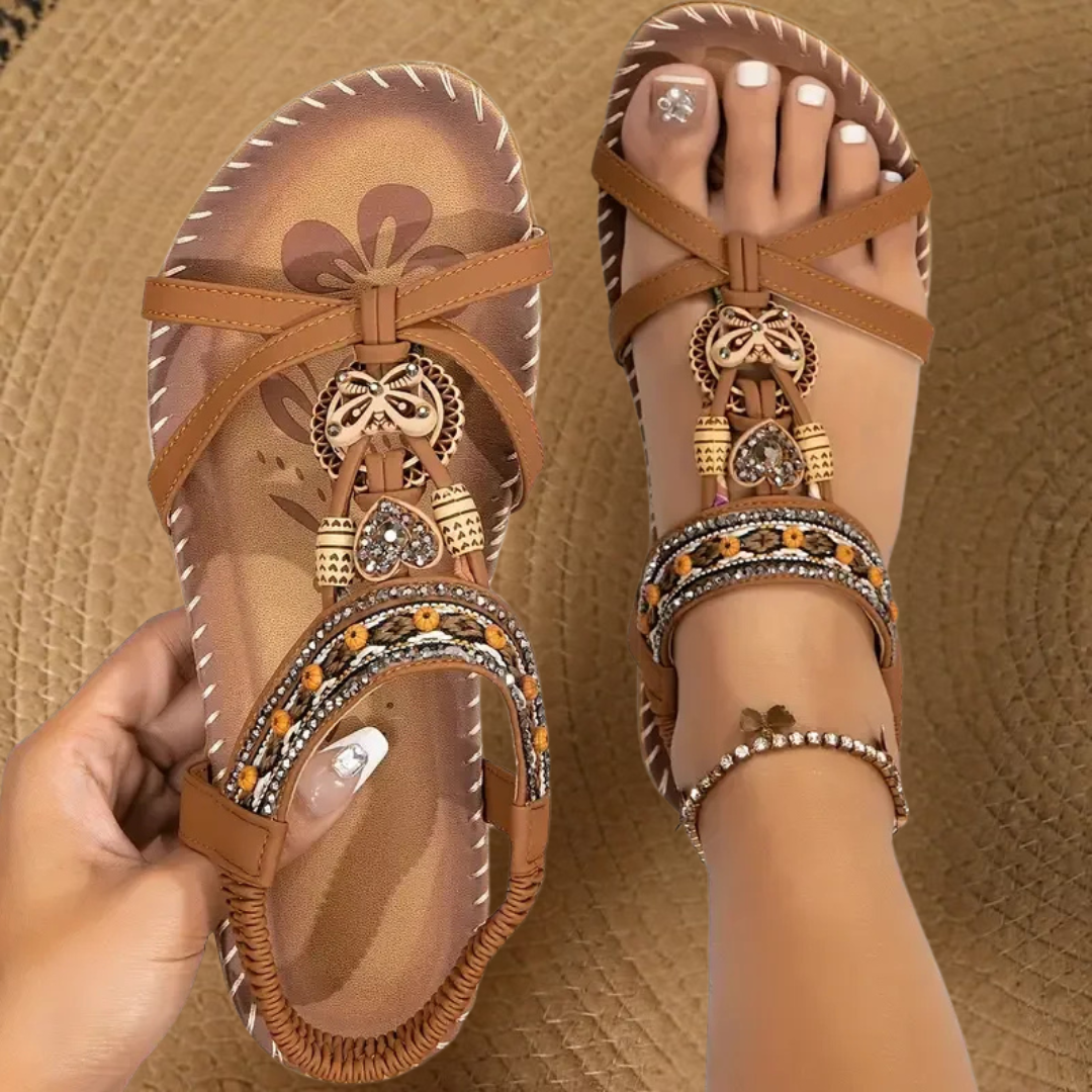 Nada – Orthopedische sandalen in Ibiza-stijl voor comfort en elegantie
