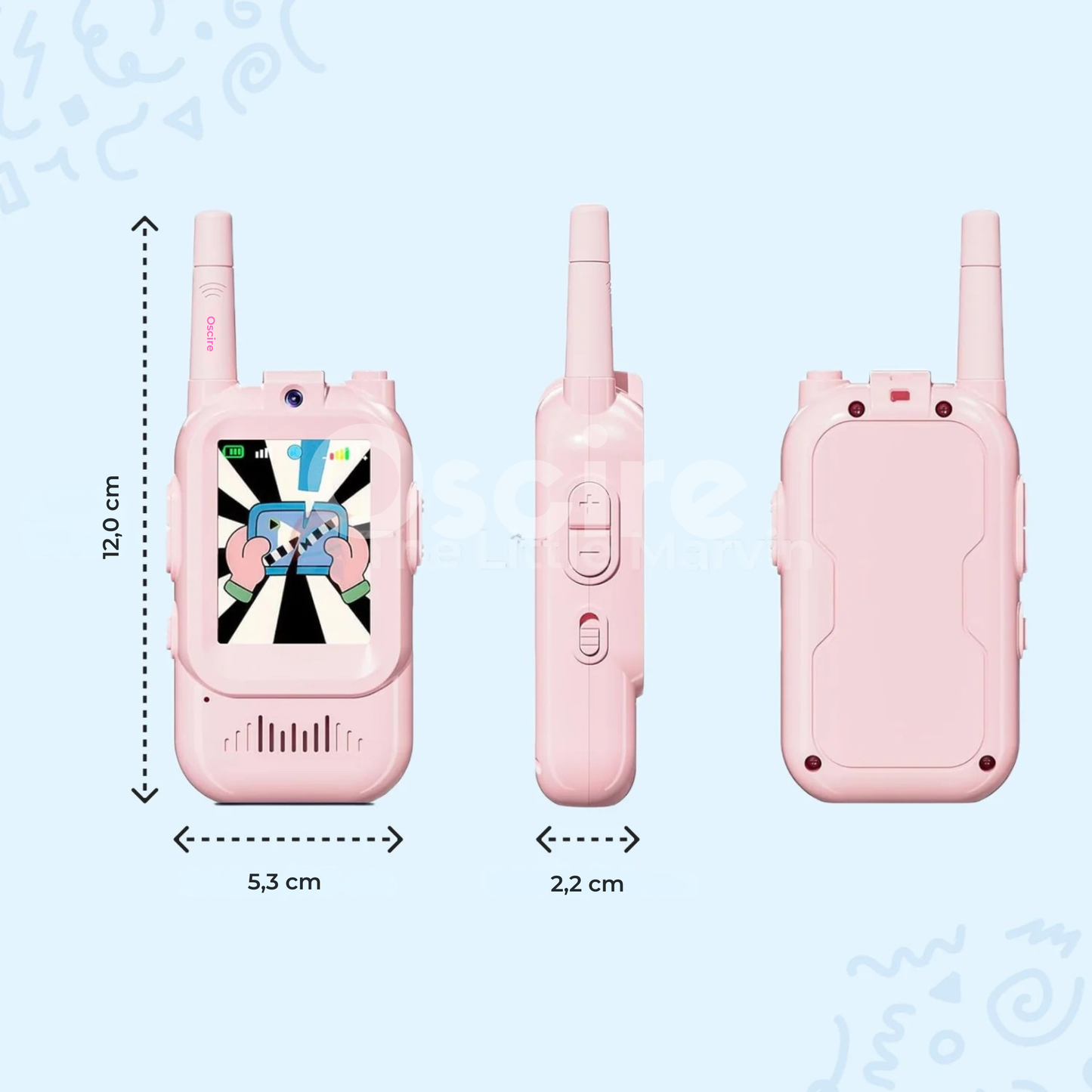 Digitale Walkie-Talkie van Oscire