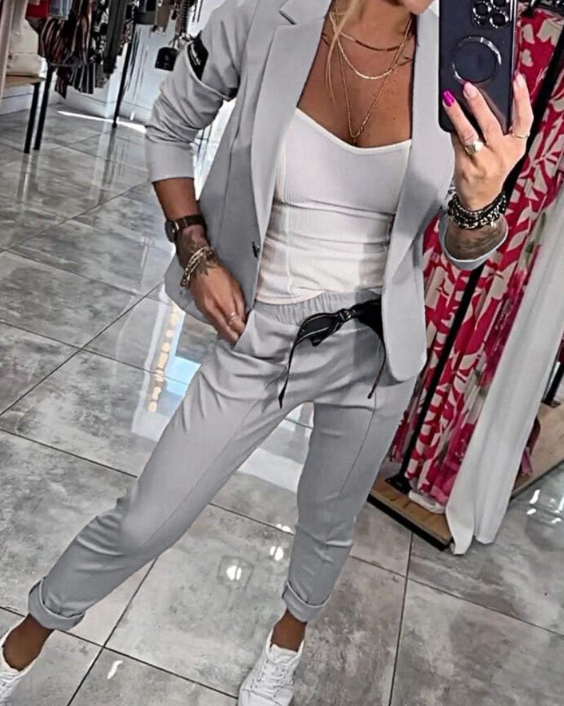 Malou Set | Top, Blazer & Broek