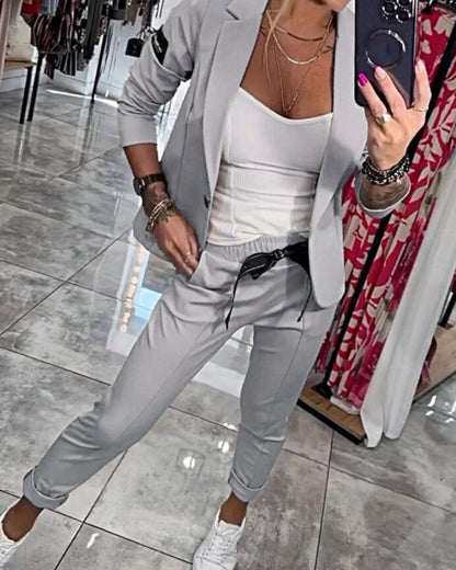 Malou Set | Top, Blazer & Broek