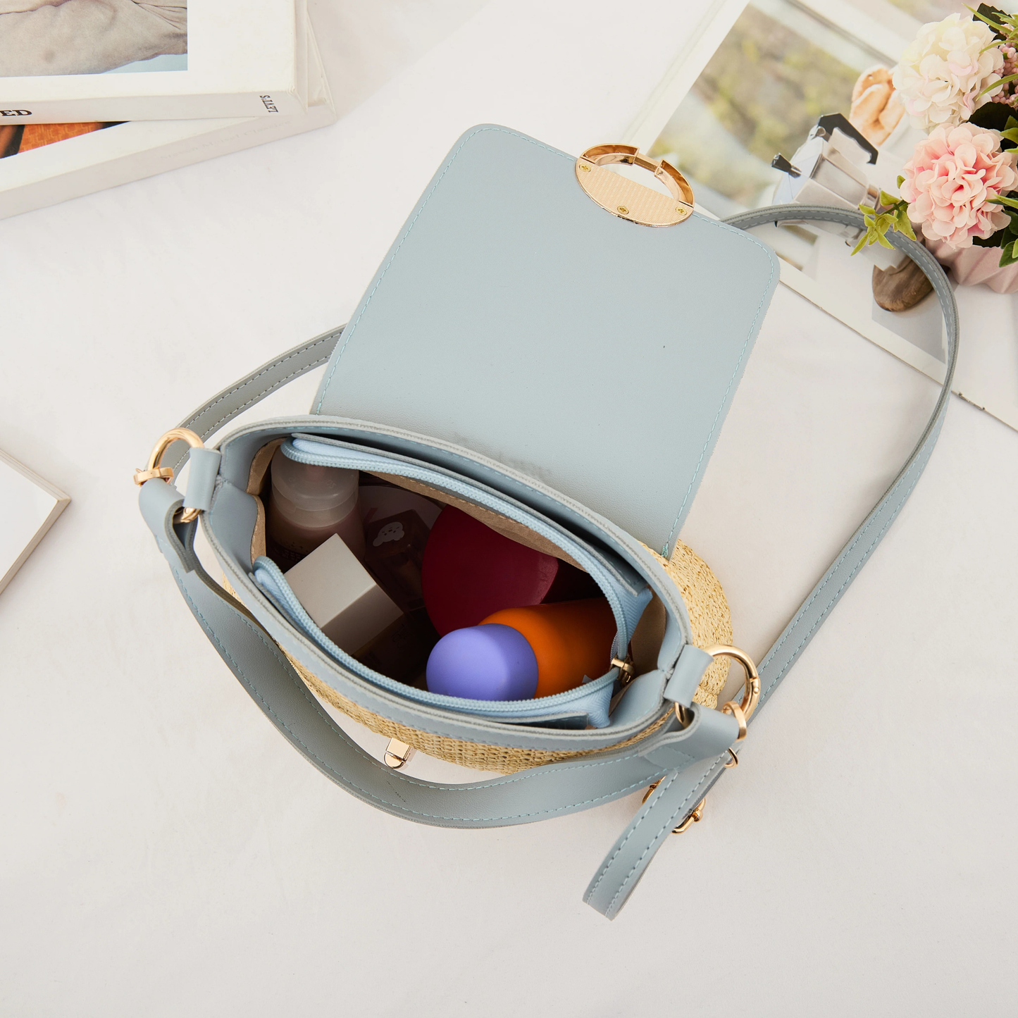 Strawlette | Handgeweven design-bag