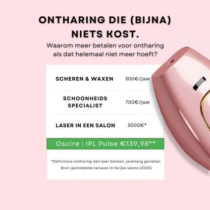 IPL Pulse - Epilator met gepulseerd licht