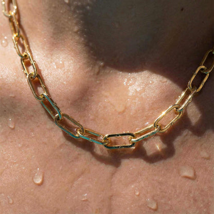 Ria-ketting met paperclipschakels