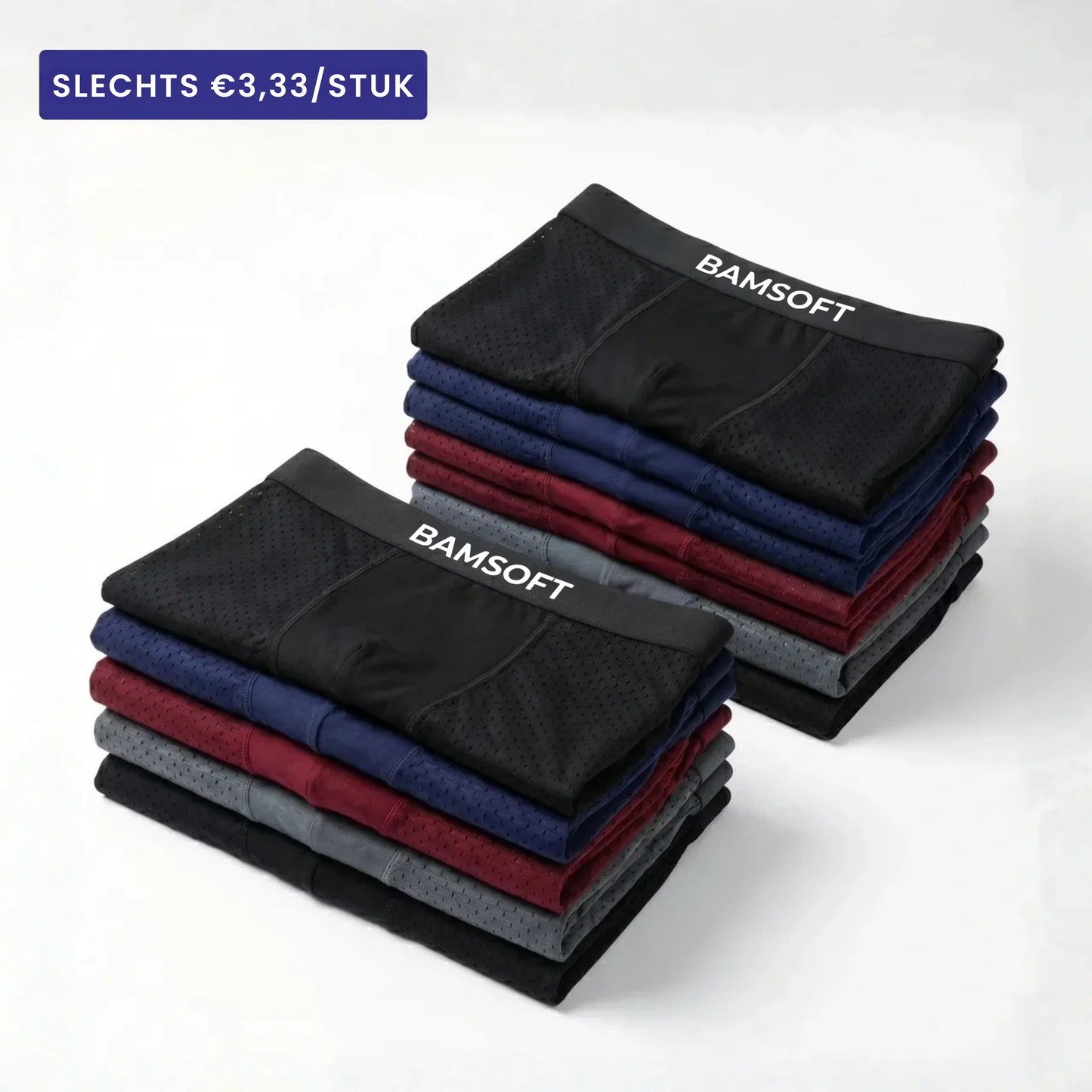 BamSoft | Ademende bamboe-boxershort (5+7 GRATIS)